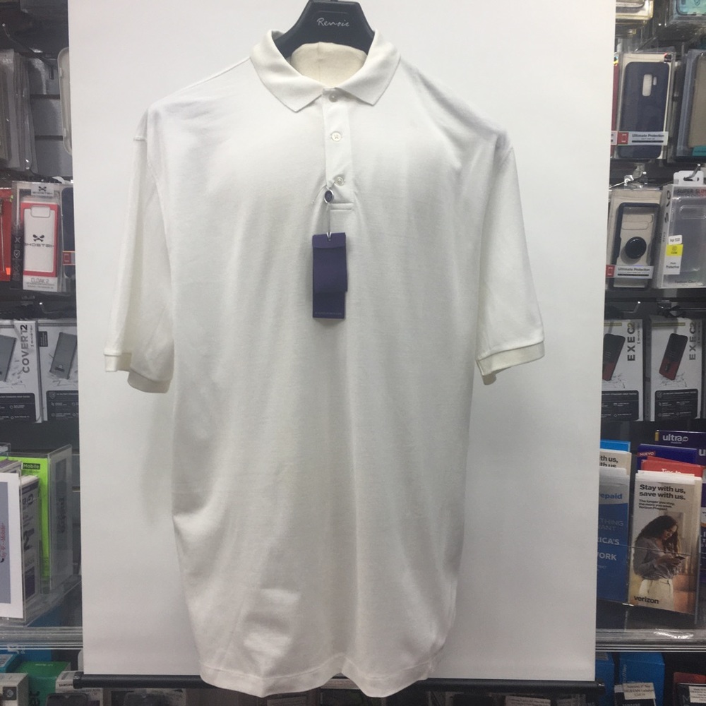 Ralph Lauren Polo Shirt White XXL Size